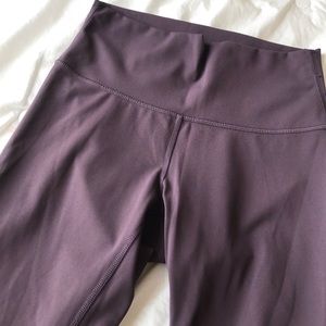 Lululemon Wunder Under High Rise Crop Purple